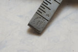 MINT EARLY 1876 PATENT OSBORNE PISTOL GRIP DRAW GAUGE / LEATHER SLITTER