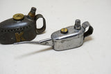 KAYES NO. 6B PIE CRUST 1/3PT OIL CAN & FINE BERKEL'S ADVERTISING MIDGET OILER