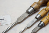 3 GOOD SORBY CABINETMAKERS SCREWDRIVERS