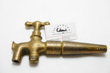 LOVELY LARGE EARLY BISHOP & BABCOCK CO. BRONZE BEER TAP SPIGOT