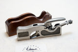 WOW! MINT RECORD NO. 041 RABBET PLANE IN BESPOKE MAHOGANY SLEEVE