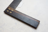 LARGE ROSEWOOD TRY SQUARE - 17"