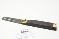 FINE DISSTON MORSS NO. 2 ROSEWOOD & BRASS SLIDING T BEVEL - 9 3/4"