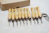RARE SET OF LEE VALLEY ENGRAVERS + BONUS
