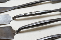 FINE SET OF 5 J. TYZACK & SON PLASTERERS' PALLETS TOOLS