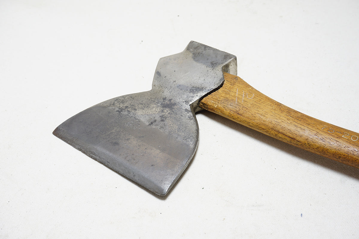 FINE PLUMB ANCHOR HEWING AXE HATCHET – Ted Dawson Antique Tools