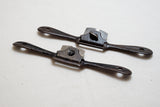 PAIR - CURVED & STRAIGHT BOTTOM STANLEY NO. 63, 64 SPOKESHAVES