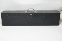 FINE STARRETT MACHINIST LEVEL & PLUMB - 18" IN FITTED PINE BOX