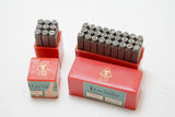 NOS LEE VALLEY LETTER AND NUMBER PUNCH SETS - 5 MM / 3/16"