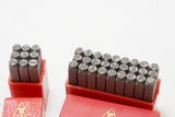 NOS LEE VALLEY LETTER AND NUMBER PUNCH SETS - 5 MM / 3/16"