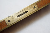 VERY FINE 10" STRATTON BROS. BRASSBOUND ROSEWOOD LEVEL