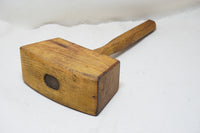 VINATGE TWO POUND CABINETMAKERS OAK MALLET