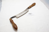FINE RAY LARSEN CHAMFER STYLE DRAW KNIFE - 7" WITH FULL PROVENANCE