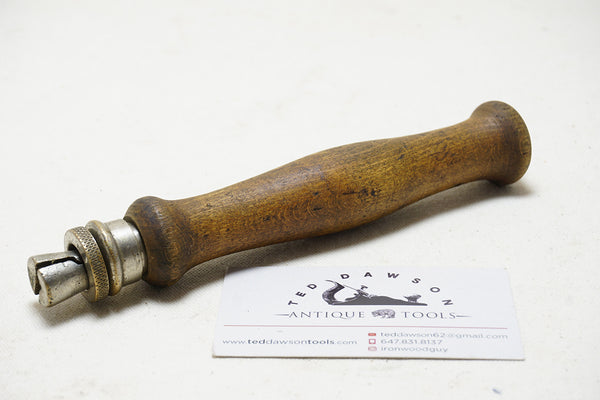 RARE AND FINE 1888 PATENT TOOL HANDLE