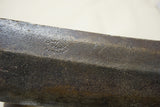 FINE HEAVY 9 1/4" CURVED DRAW KNIFE