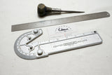 GREAT WORKING SET OF 3 LAYOUT TOOLS