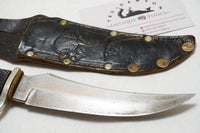 FINE RICA SOLINGEN POST WWII GERMAN BOY SCOUT KNIFE + SHEATH