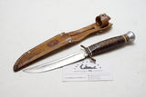 NICE E A SHARPWELL CO SOLINGEN HUNTING KNIFE + SHEATH