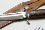 NICE E A SHARPWELL CO SOLINGEN HUNTING KNIFE + SHEATH