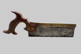 LOVELY SMALL 1880 SPEAR & JACKSON SPLIT NUT DOVETAIL SAW