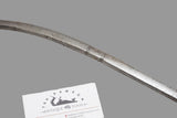 EARLY & EXCEPTIONAL DECORATIVE HAND FORGED HACK SAW