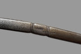 EARLY & EXCEPTIONAL DECORATIVE HAND FORGED HACK SAW