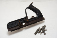 FINE STANLEY NO. 248 WEATHERSTRIPPING PLOW PLANE + 6 IRONS