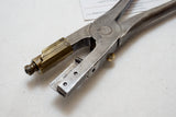 EARLY R. HEINISCH ADJUSTABLE BUTTON HOLE CUTTER - LEATHERWORK