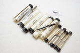 EXCELLENT LEE VALLEY LOT OF 11 CHAIRMAKERS SPOON BITS AND REAMERS