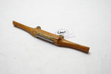 SOLID BOXWOOD ADJUSTABLE SPOKESHAVE WITH INSET BRASS SOLE - RAZOR EDGE