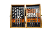 MIB SET OF 13 IRWIN AUGER BITS - 1/4" ~ 1"