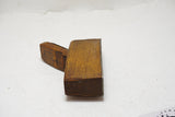 FINE UNMARKED STEEL SOLE SMOOTH PLANE - SLIGHT CURVE