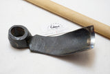 FINE RAY LARSEN FORGED CURVED CHAIRMAKER'S SEAT CARVING ADZE