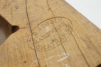 FINE V. A. EMOND OGEE PLANE WITH RARE NEW BRUNSWICK HARDWARE STAMP