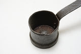 INTERESTING PRIMITIVE CAST IRON SMELTING LADLE