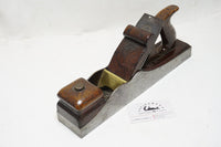 RARE VERY EARLY "SPIER" HANDLED DOVETAILED INFILL BENCH PLANE