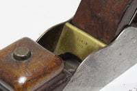 RARE VERY EARLY "SPIER" HANDLED DOVETAILED INFILL BENCH PLANE