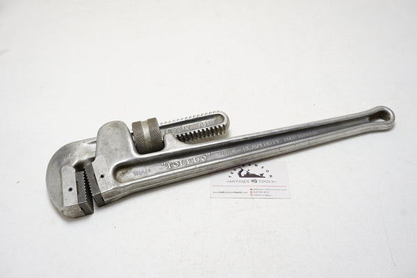 TOLEDO ALUMINIUM PIPE WRENCH - 18"