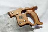 FINE DISSTON D8 SAW 5 1/2 TPI RIP SAW - APPLEWOOD THUMBHOLE HANDLE