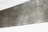 FINE DISSTON D8 SAW 5 1/2 TPI RIP SAW - APPLEWOOD THUMBHOLE HANDLE