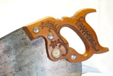FINE E. C. ATKINS RIP SAW - APPLEWOOD - 26", 6 TPI