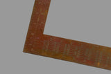 VERY FINE STANLEY COPPER PLATED FRAMING AND RAFTER SQUARE