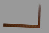 VERY FINE STANLEY COPPER PLATED FRAMING AND RAFTER SQUARE