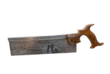 EARLY SPLIT NUT I & H SORBY STEEL BACK TENON SAW - 12"