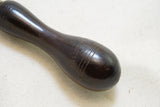 LOVELY ROSEWOOD-HANDLED LEATHER-WORKING HEAD KNIFE - E. ELLIN CARTER LONDON