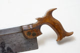EARLY SPLIT NUT I & H SORBY STEEL BACK TENON SAW - 12"