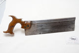 EARLY SPLIT NUT I & H SORBY STEEL BACK TENON SAW - 12"