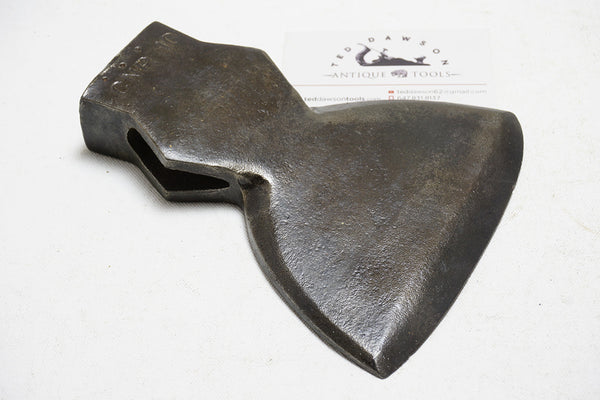 FINE CANADIAN NATIONAL RAILWAY HEWING AXE HEAD