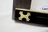 MINT SORBY EBONY 12" CARPENTERS' SQUARE WITH DECAL