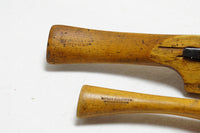 PAIR OF BOXWOOD SPOKESHAVES - HARGREAVES & FLATHER